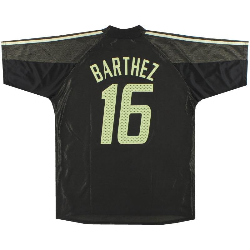 2002-04 France adidas Goalkeeper Shirt Barthez #16 M Football Shirt
