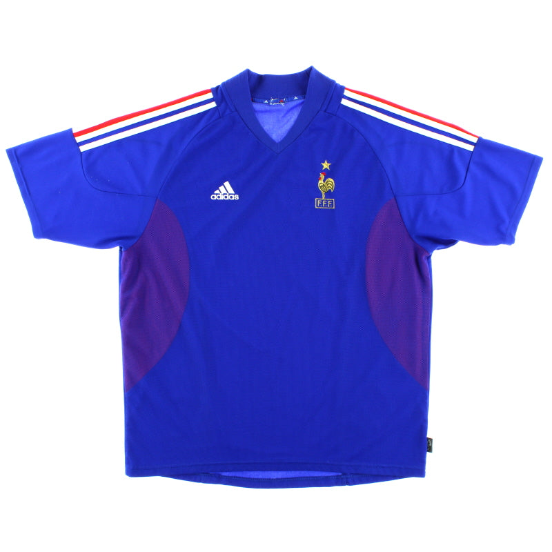 2002-04 France Home Shirt *Mint* L Football Shirt