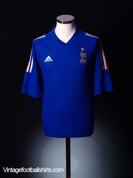 2002-04 France Home Shirt *Mint* XL Football Shirt