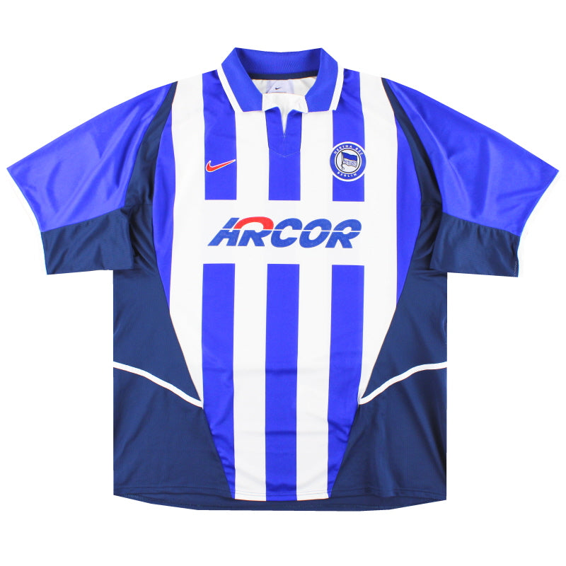 2002-04 Hertha Berlin Nike Home Shirt *Mint* XXL