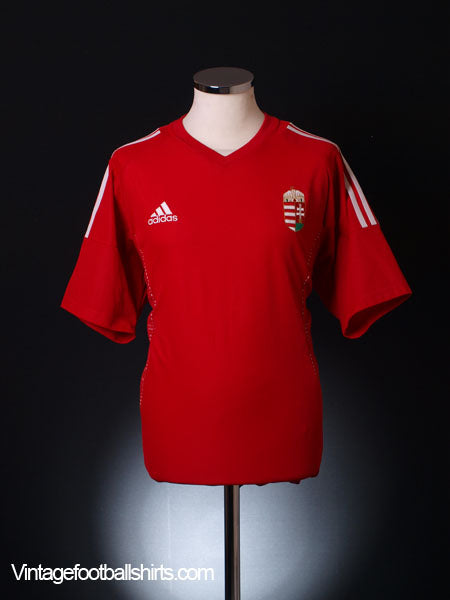 2002-04 Hungary Home Shirt L Football Shirt
