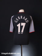 2002-04 Liverpool Away Shirt Gerrard #17 L Football Shirt