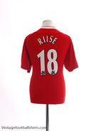 2002-04 Liverpool Home Shirt Riise #18 M Football Shirt