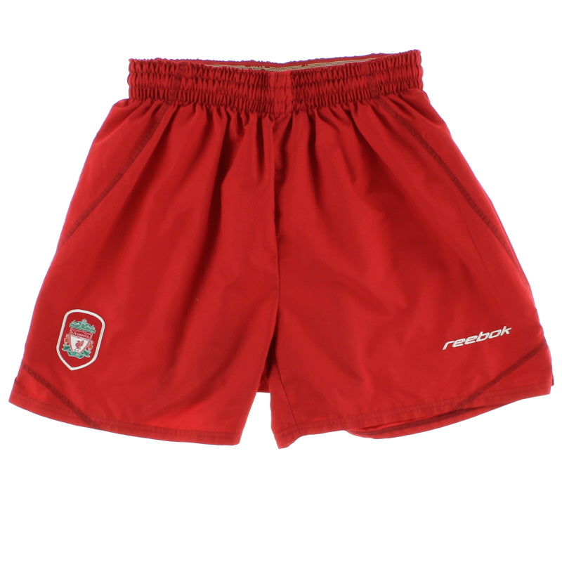 2002-04 Liverpool Home Shorts *Mint* M Football Shorts