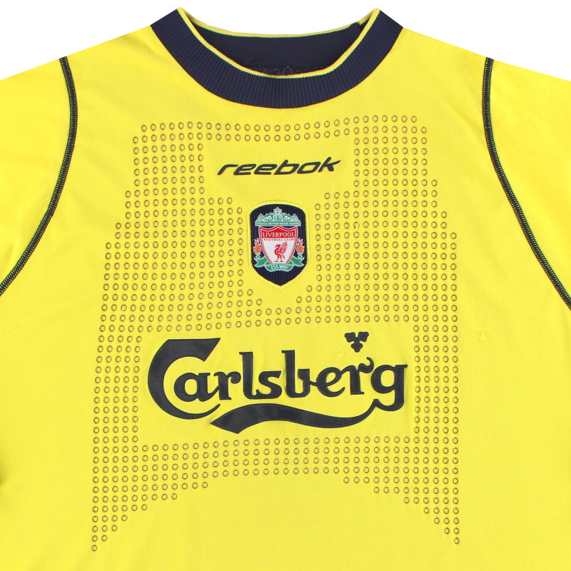 2002-04 Liverpool Reebok Goalkeeper Shirt XXL | Vintage Football