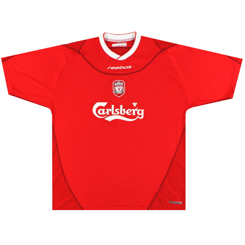 2002-04 Liverpool Reebok Home Shirt XL 224854 | Vintage Football