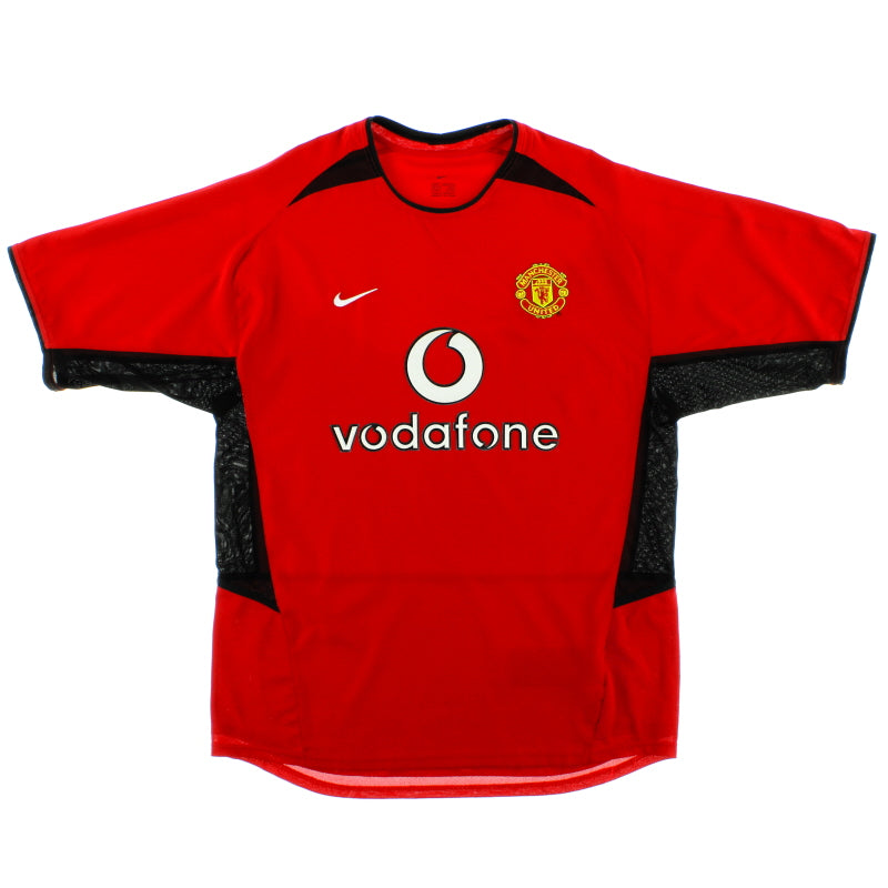 2002-04 Manchester United Home Shirt Keane #16 XXL Football Shirt