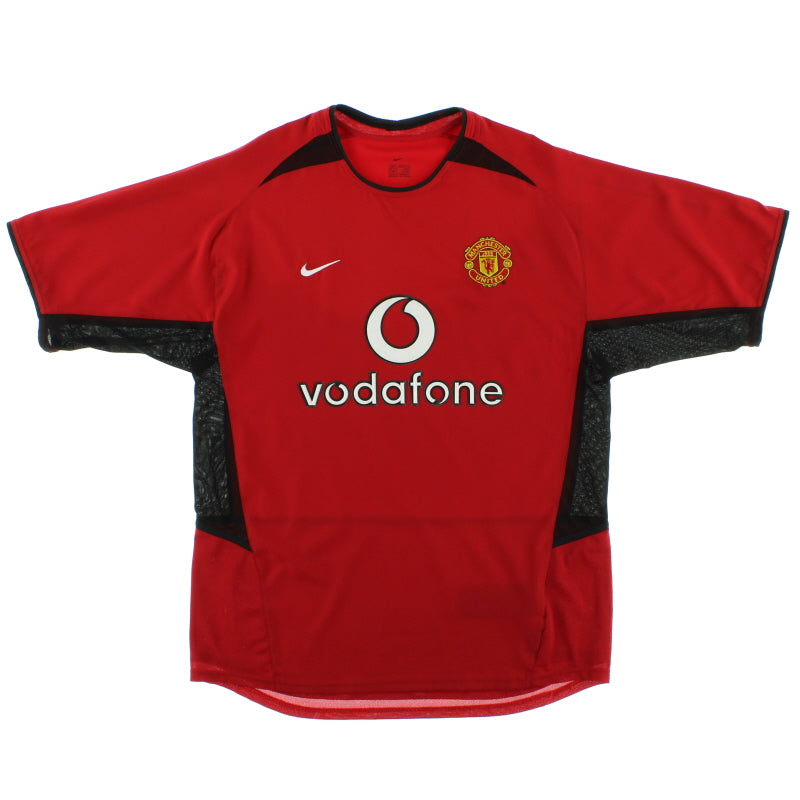 2002-04 Manchester United Home Shirt XL Football Shirt