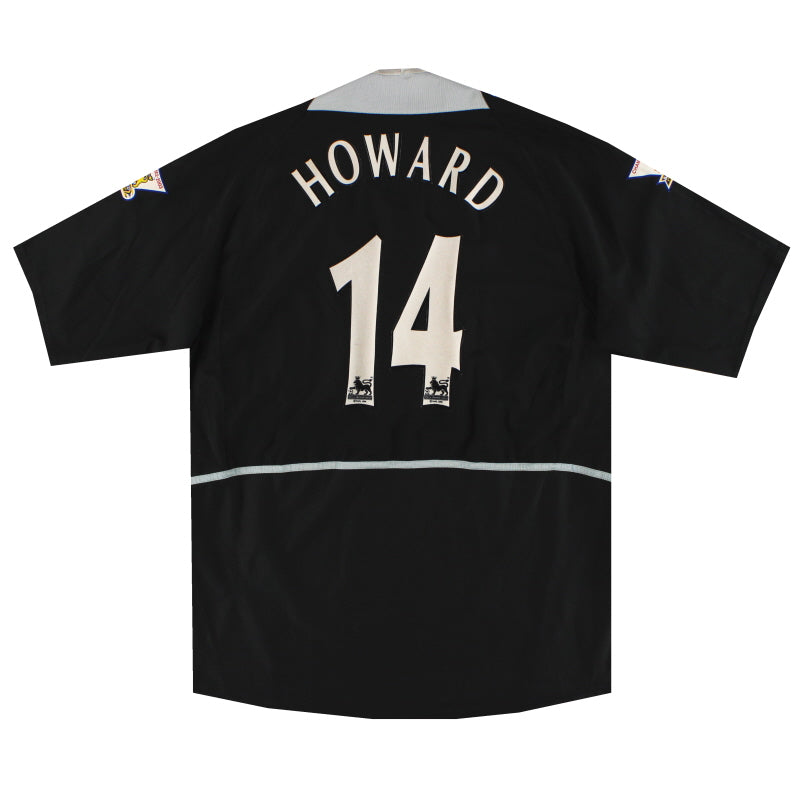 2002-04 Manchester United Nike Goalkeeper Shirt Howard #14 XL Football Shirt