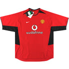 2002-04 Manchester United Nike Home Shirt *w/tags* L Football Shirt