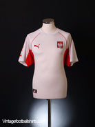 2002-04 Poland Home Shirt L Football Shirt