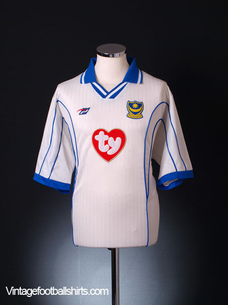 Maillot de foot PORTSMOUTH 2002/2003 TROISIÈME POMPEY TAILLE XL Maillot de foot PORTSMOUTH 2002/2003 TROISIÈME POMPEY TAILLE XL