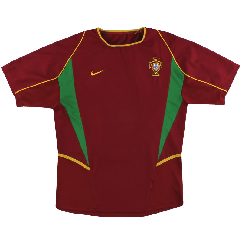 2002-04 Portugal Nike Home Shirt *Mint* L 182231 | Vintage