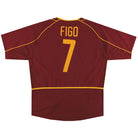 2002-04 Portugal Nike Home Shirt Figo #7 *Mint* XL Football Shirt