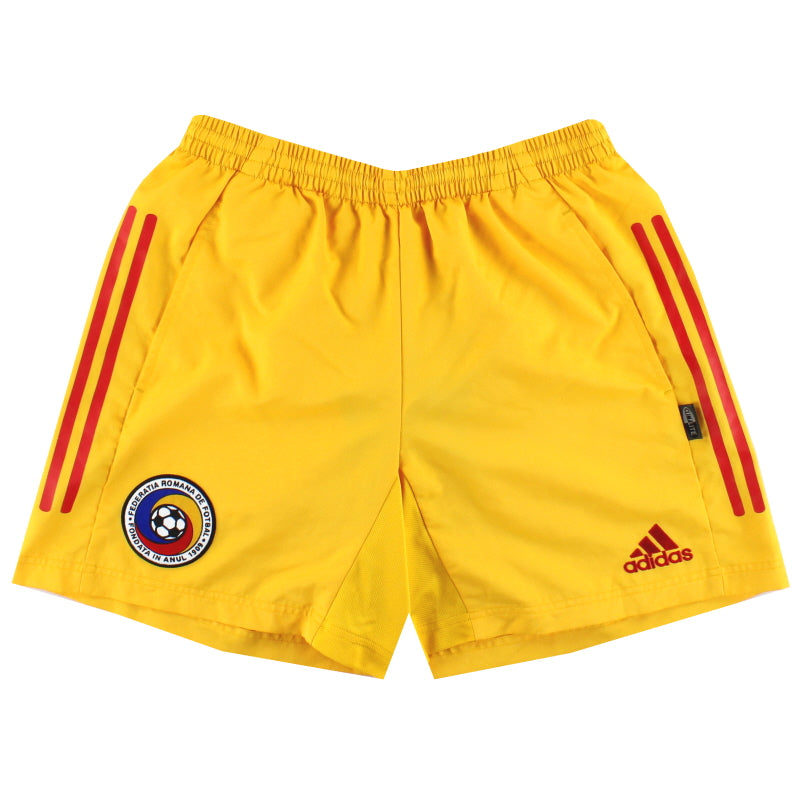 2002-04 Romania adidas Training Shorts *As New* M Training Shorts