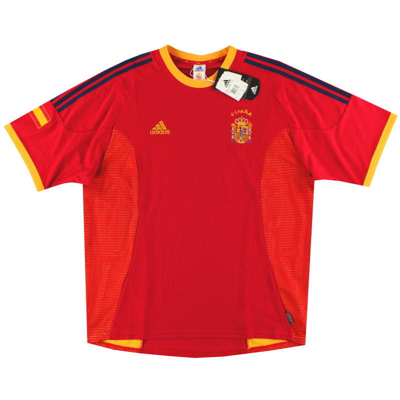 2002-04 Spain adidas Home Shirt *w/tags* XXL Football Shirt