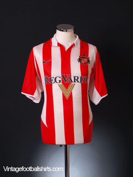 2002-04 Sunderland Home Shirt L Football Shirt