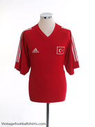 2002-04 Turkey Home Shirt M Football Shirt
