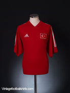 2002-04 Turkey Home Shirt XL Football Shirt