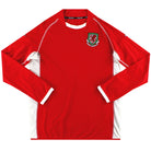 2002-04 Wales Kappa Home Shirt L/S L Football Shirt