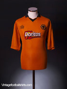 2002-04 Wolves Home Shirt M Football Shirt