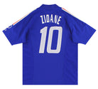 2002-04 France adidas Home Shirt Zidane #10 *Mint* M