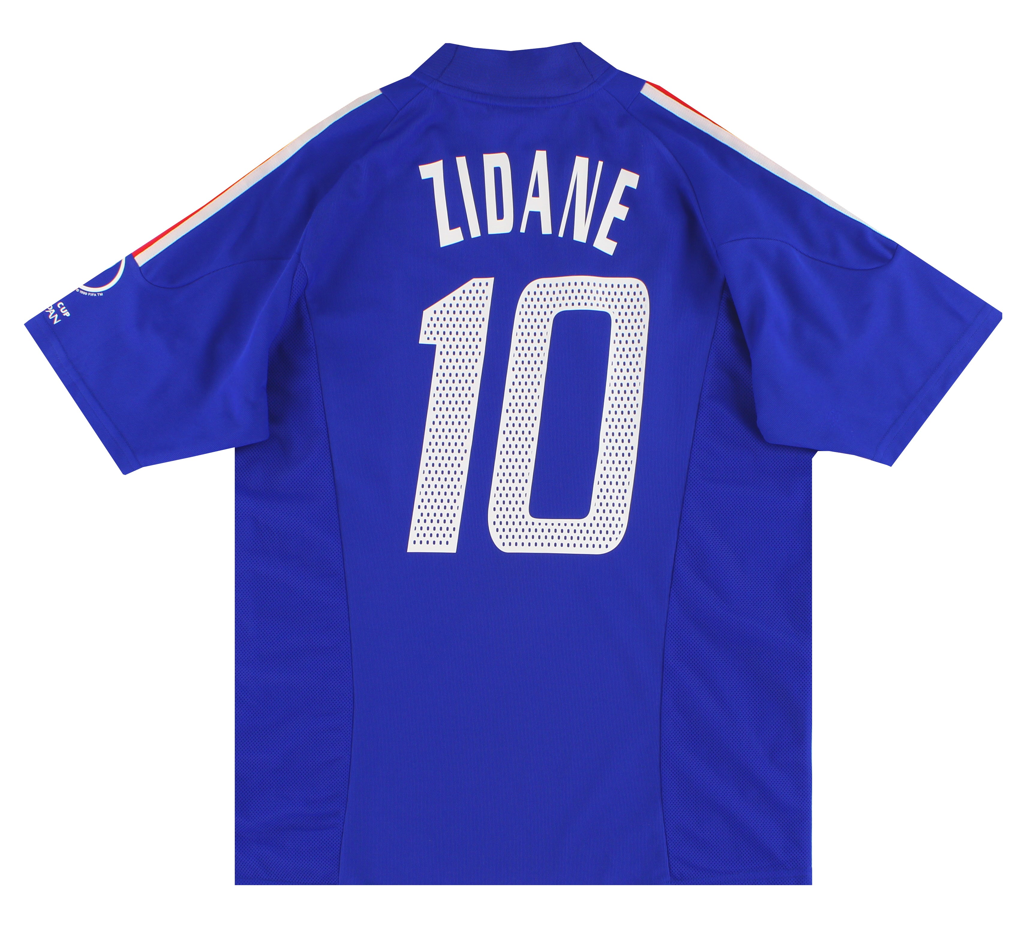 2002-04 France adidas Home Shirt Zidane #10 *Mint* M