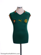 2002 Cameroon Home Sleeveless Vest Shirt S Vest