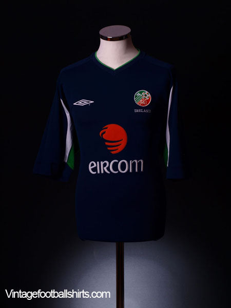 2002 Ireland World Cup Umbro Training Shirt XL Training Shirt