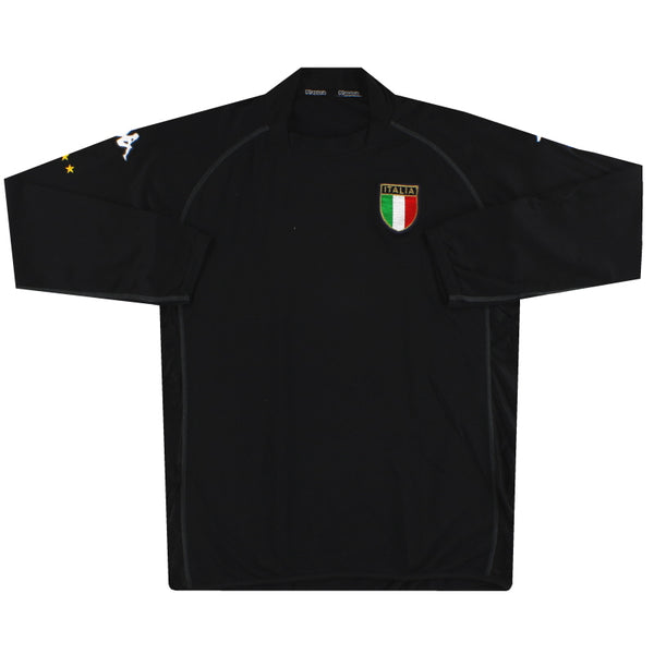 2002 Italy Kappa Goalkeeper Shirt XXL | Vintage Football Shirts