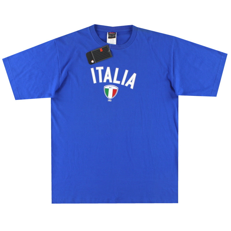 2002 Italy Nike Graphic Tee Totti #10 *w/tags* L T-Shirt