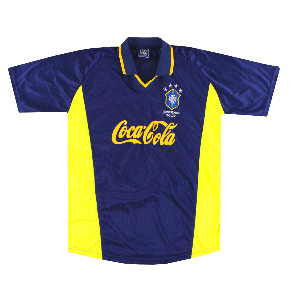 2002 Brazil 'Japan Korea 2002' Fan Shirt L 182255 | Vintage