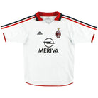 2003-04 AC Milan adidas Away Shirt M Football Shirt