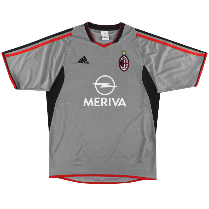 2003-04 AC Milan adidas Third Shirt XL Football Shirt