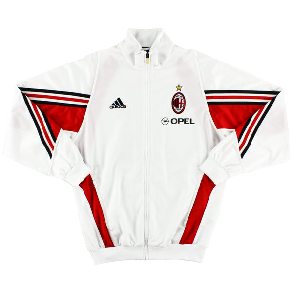 2003-04 AC Milan adidas Training Jacket L | Vintage Football Shirts