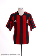 2003-04 AC Milan Home Shirt S Football Shirt