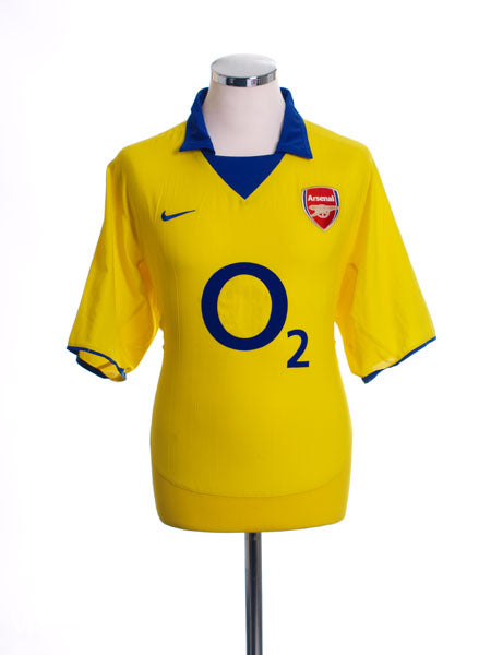 2003-04 Arsenal Away Shirt M Football Shirt
