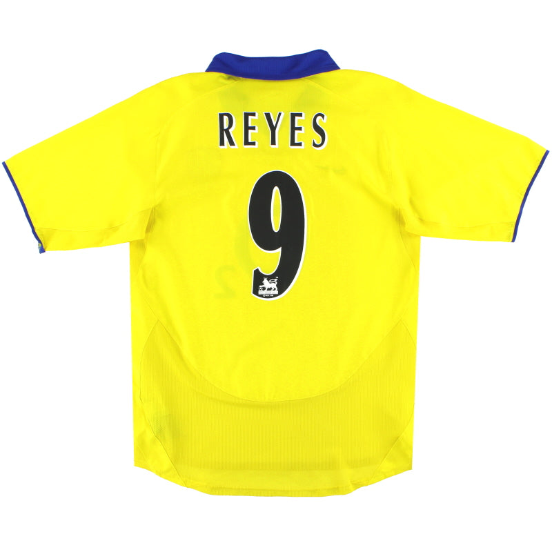 2003-04 Arsenal Nike Away Shirt Reyes #9 M Football Shirt