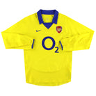 2003-04 Arsenal Nike Away Shirt L/S XXL Football Shirt