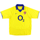 2003-04 Arsenal Nike Away Shirt L Football Shirt