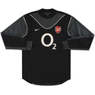 2003-04 Arsenal Nike Goalkeeper Shirt M Football Shirt