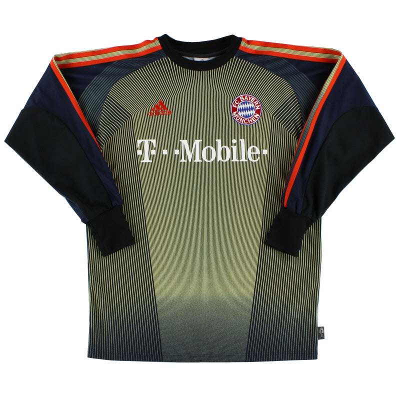 2003-04 Bayern Munich adidas Goalkeeper Shirt Kahn #1 S 022551