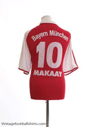 2003-04 Bayern Munich adidas Home Shirt Makaay #10 XL Football Shirt