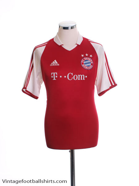 2003-04 Bayern Munich adidas Home Shirt Makaay #10 L 021552