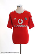 2003-04 Benfica European Home Shirt S Football Shirt