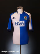 2003-04 Blackburn Home Shirt XL Football Shirt
