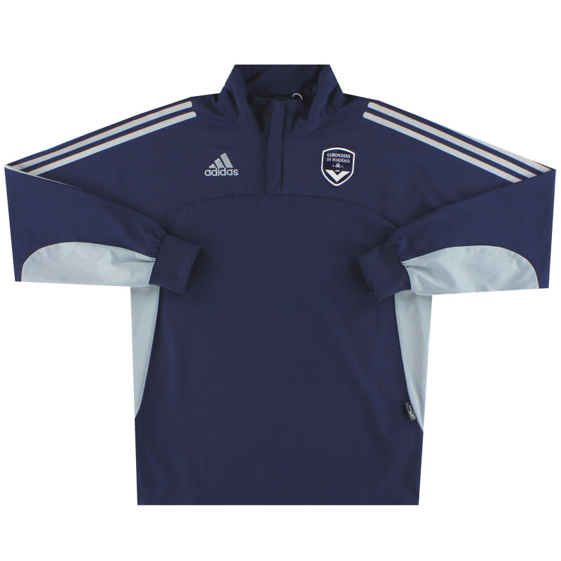 2003-04 Bordeaux adidas 1/4 Training Top S Football Shirt