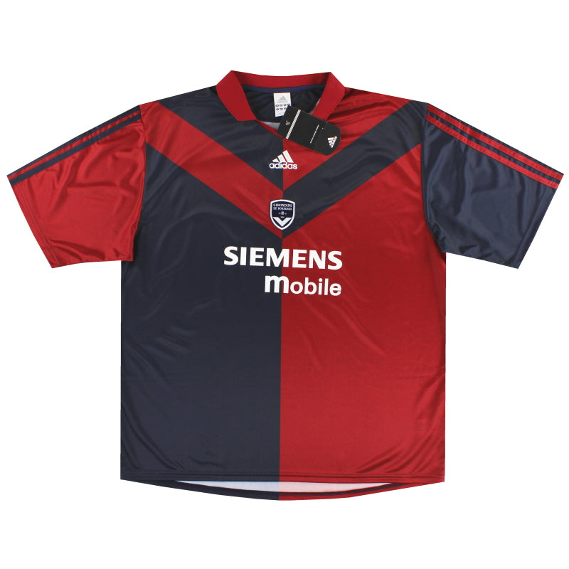 2003-04 Bordeaux adidas Third Shirt *w/tags* XXL Football Shirt