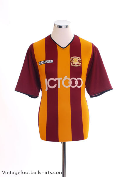 2003-04 Bradford City Centenary Home Shirt M Football Shirt