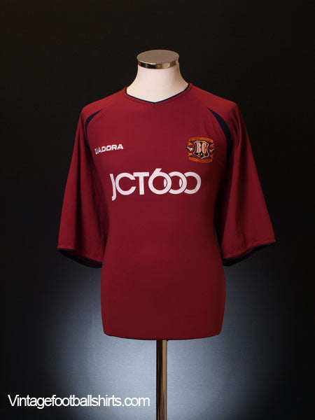 2003-04 Bradford City Centenary Home Shirt XXL Football Shirt